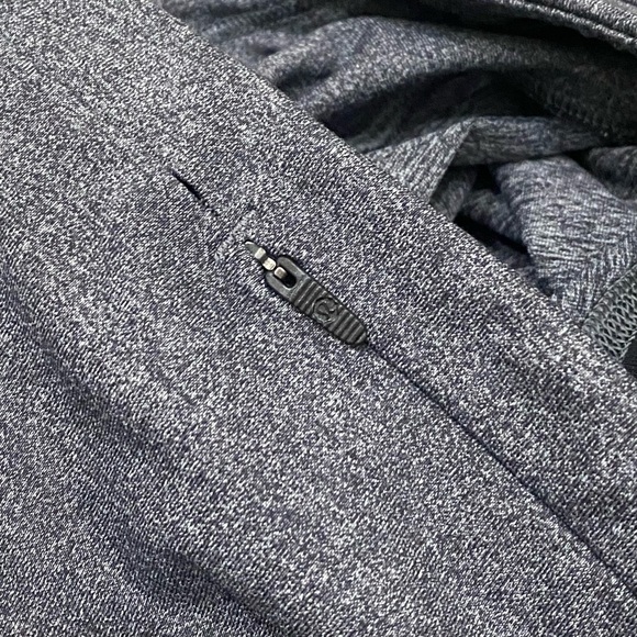 LULULEMON Swift Speed High Rise Crop 21" Heathered Black Leggings Size 2 - Picture 7 of 16